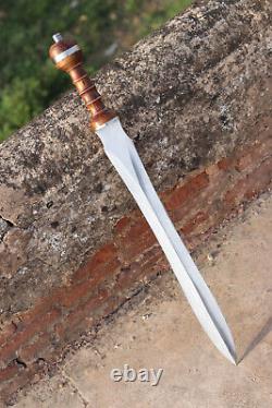 Roman Gladius Historical Custom Handmade D2 Steel Blade, Dagger Warrior Sword