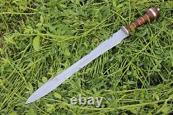 Roman Gladius Historical Custom Handmade D2 Steel Blade, Dagger Warrior Sword