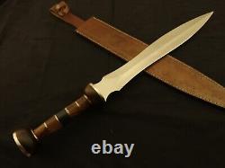 Roman Gladius Historical Custom Made D2 Steel Blade, Dagger Warior Sword