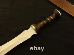 Roman Gladius Historical Custom Made D2 Steel Blade, Dagger Warior Sword