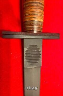 Ron Smith Custom Case V-42 Style Military Fighting Double Edge Dagger Knife, #8