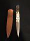 S. R. Johnson/h. Schneider Knife Makers Custom Stag Dagger-loveless Design-rare
