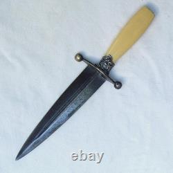 S. S. Brittain & Co, Sheffield 1880s swan logo gentlemen's dagger rare type