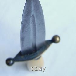 S. S. Brittain & Co, Sheffield 1880s swan logo gentlemen's dagger rare type