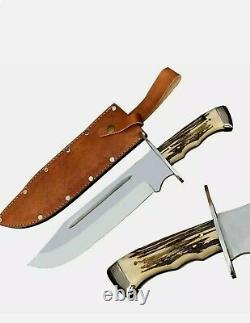 SC 15custom handmade D2 tool steel hunting Machete survival knife outdoor knife