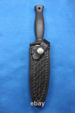 SMOKY MOUNTAIN TOOTHPICK DAGGER PARKER FROST BOOT KNIFE with CLIP LEATHER SHEATH