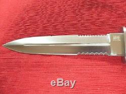 SOG Desert Dagger Fixed Blade Knife, Seki, Japan, with Original Sheath Unused