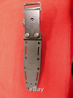 SOG Desert Dagger Fixed Blade Knife, Seki, Japan, with Original Sheath Unused