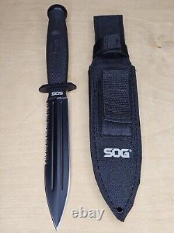 SOG Fusion Fixation Dagger (FX- 10) Fixed Blade Knife NICE