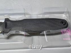 SOG Professional Pentagon FX Blackout Fixed Blade Knife 4.77 S35VN Dual-Edged