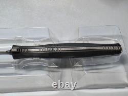 SOG Professional Pentagon FX Blackout Fixed Blade Knife 4.77 S35VN Dual-Edged