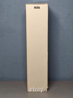 SOG Professional Pentagon FX Blackout Fixed Blade Knife 4.77 S35VN Dual-Edged