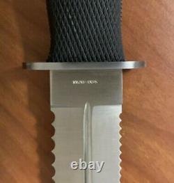 SOG Specialty S25 Seki Japan Desert Dagger Fixed Blade Knife & Sheath Circa 1991