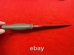 SPARTAN BLADES FDE LES GEORGE V-14 DAGGER, MINT NOS, BOXED, WithSHEATHS (725)