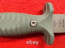 SPARTAN BLADES FDE LES GEORGE V-14 DAGGER, MINT NOS, BOXED, WithSHEATHS (725)