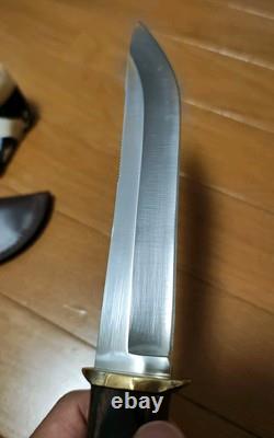 SPECIAL PRICE! VINTAGE? 1980s AL MAR BORDER PATROL FIGHTING DAGGER KNIFE WithSHEATH