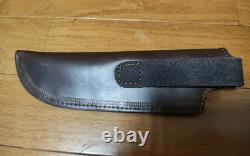 SPECIAL PRICE! VINTAGE? 1980s AL MAR BORDER PATROL FIGHTING DAGGER KNIFE WithSHEATH
