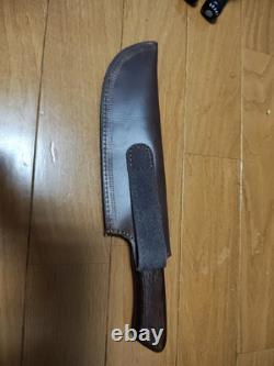 SPECIAL PRICE! VINTAGE? 1980s AL MAR BORDER PATROL FIGHTING DAGGER KNIFE WithSHEATH