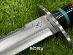 Savage Blade Handmade D2 Steel Hunting Bowie Knife With Beautiful Handle SB 008