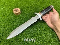 Savage Blades Handcrafted D2 Steel Dagger Knife WithBlack Resin Handle SB 315