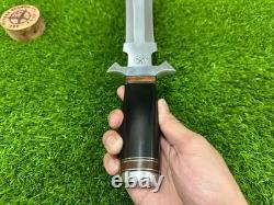 Savage Blades Handcrafted D2 Steel Dagger Knife WithBlack Resin Handle SB 315