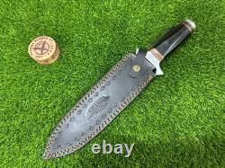 Savage Blades Handcrafted D2 Steel Dagger Knife WithBlack Resin Handle SB 315