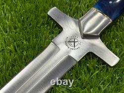 Savage Blades Handmade D2 Steel Hunting Dagger Knife, Beautiful Handle SB 030