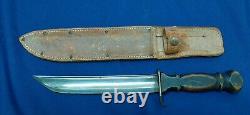 Scarce Wwii U. S. San Antonio Iron Works Fighting Knife, Dagger, Sword