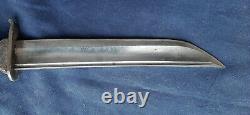 Scarce Wwii U. S. San Antonio Iron Works Fighting Knife, Dagger, Sword