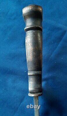 Scarce Wwii U. S. San Antonio Iron Works Fighting Knife, Dagger, Sword