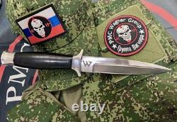 Set Of 2 Custom Knives PMC Wagner Tactical Knife & Dagger Russian Wagner Knife