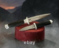 Set Of 2 Custom Knives PMC Wagner Tactical Knife & Dagger Russian Wagner Knife