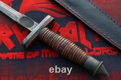 Set of 2 Vintage CASE V-42 Dagger US Special Forces WWII Dagger Knife / sheath