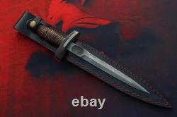 Set of 2 Vintage CASE V-42 Dagger US Special Forces WWII Dagger Knife / sheath