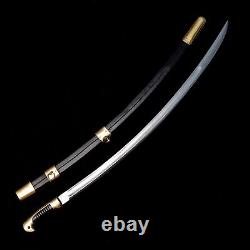 Shashka 1838 Baklanovskaya Saber Cossack Sword dagger Zlatoust knife Silkway 22