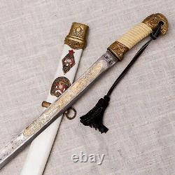 Shashka RKKA Honest Warrior USSR Cossack Sword dagger Zlatoust knife saber