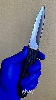 Sog Pentagon S14-N Fixed Blade Dagger Knife And Sheath
