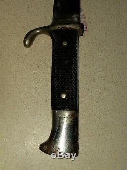 Solingen Ges. Gesch German WWII Knife Dagger 5 Fixed Blade Free S&H