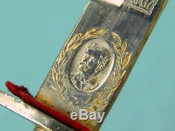 South American German Solingen Made Hidalgo Gentleman's Dagger Fighting Knife