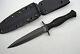 Spartan Blades Knife- Harsey Dagger Black Micarta & Cpm S45-vn With Kydex Sheath