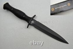 Spartan Blades Knife- Harsey Dagger Black Micarta & CPM S45-VN with Kydex Sheath
