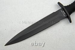 Spartan Blades Knife- Harsey Dagger Black Micarta & CPM S45-VN with Kydex Sheath