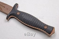Spartan Blades V-14 Dagger Knife CPM S35-VN FDE blade / Blk G10 / Tan Kydex