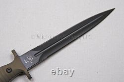 Spartan Blades V-14 Knife Dagger PVD with Green Micarta & Black Kydex sheath