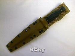 Spartan George V-14 Dagger Fixed Blade Fighting Knife Tan Kydex Sheath New