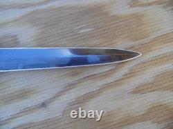 Special Forces Tak Fukuta 514 C. I. Combat dagger, 1982 with sheath