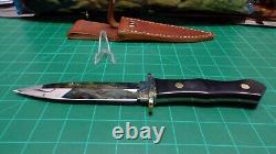 Steve VOORHIS Custom Knife DAGGER 11 Black micarta Knife NEW