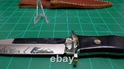 Steve VOORHIS Custom Knife DAGGER 11 Black micarta Knife NEW