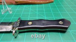 Steve VOORHIS Custom Knife DAGGER 11 Black micarta Knife NEW