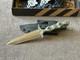 Stroup Knives 5 Dagger Od Green/tan 1095 Steel Made In Usa